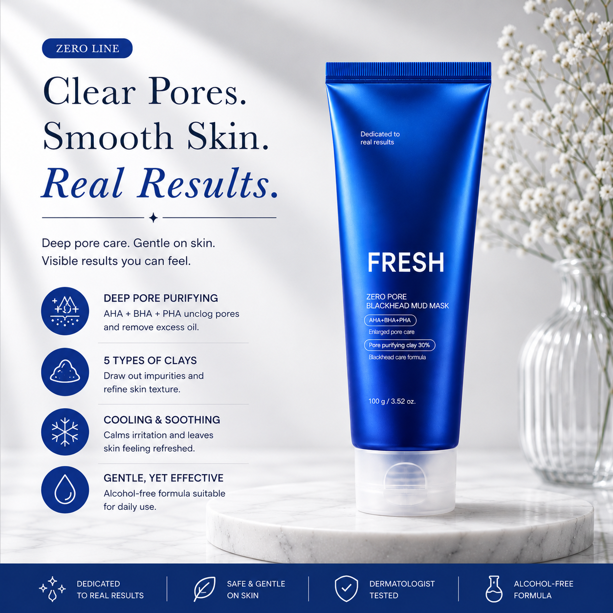 FRESH PoreCleanse™ Blackhead Mud Mask